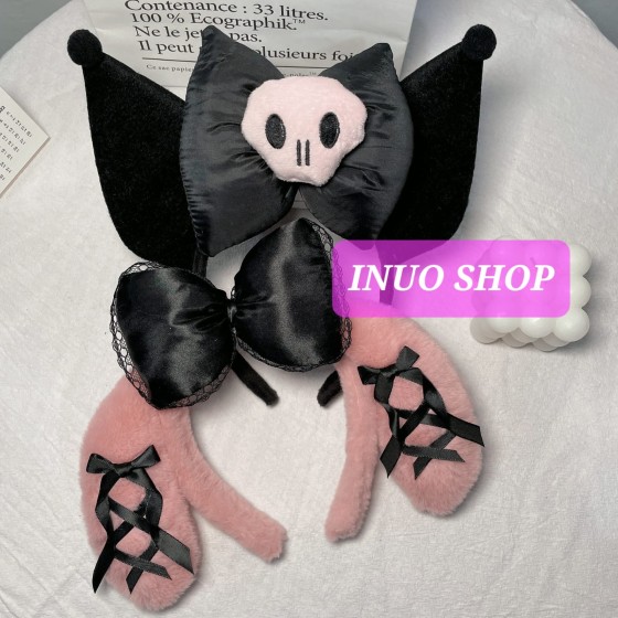 Diademas de felpa de Sanrio para chicas